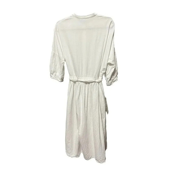 Zara wrinkled stitching Dress Size Small - Picture 6 of 8